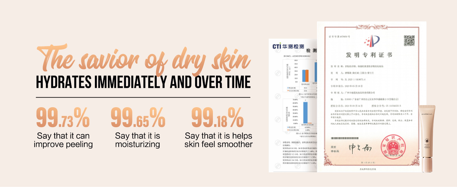 Hydrating Face Primer Skin Smoothing Primer formulated with hyaluronic acid