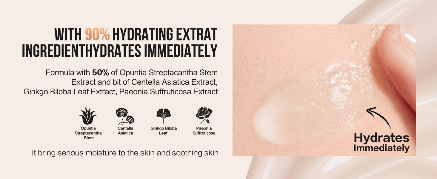 Hydrating Face Primer Skin Smoothing Primer formulated with hyaluronic acid